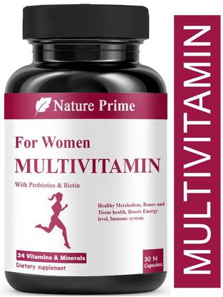 Nature Prime Immunity Multivitamins With Probiotics For Women