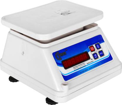 cynor CY-04 30kg x 1g, Electronic Weighing Scale with Front & Back double Display, Multipurpose scale for All Kirana & Vegetable shops and factories Weighing Scale