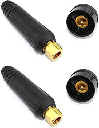 FIREWELD Welding cable connector 2 male 2 female Welding Machine Cable Joint Quick Connectors Wire Connector
