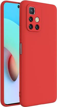 huemic Back Cover for Back Case Cover, Redmi 10 Prime, Xiaomi Mi Redmi 10 Prime, Camera Protection (Silicon)