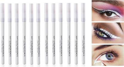 tanvi27 White Eyeliner Pencil Waterproof Long Lasting Eye Liner 15.24 g