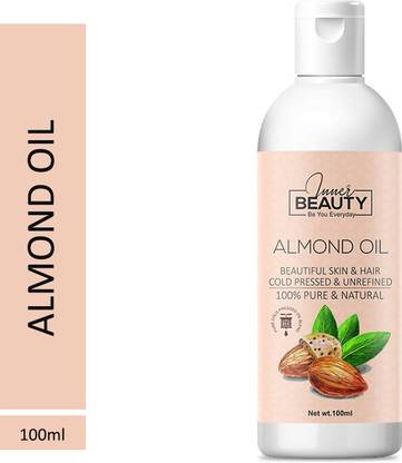 Inner Beauty SP_IB-Almond Oil- 100ml Hair Oil