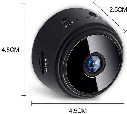 CTRZQ Nanny Baby Cam Security Video Recorder for Home Office Indoor with Remote Security Camera