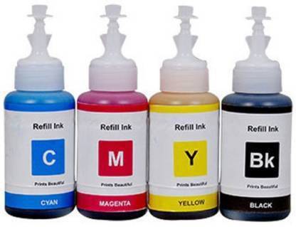 GPN PRINT Refill Ink for Use in HP 8000 Printers Compatible with HP 940 All Four Col Black + Tri Color Combo Pack Ink Bottle