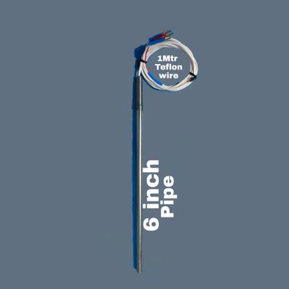 Rakesh kumar Enterprises Pt-100 6"6mm pack of 10 Pin Gauge