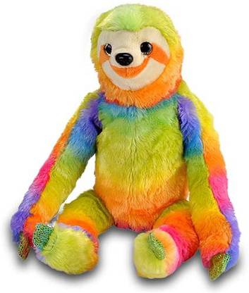 WILD REPUBLIC Rainbowkins Sloth 12 "  - 12 cm