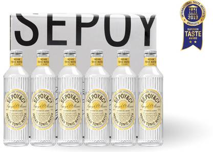 Sepoy & co Indian Tonic Water Glass Bottle