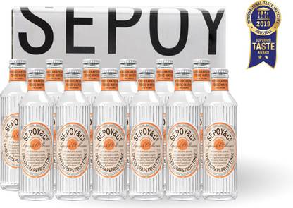 Sepoy & co Grapefruit Tonic water Glass Bottle