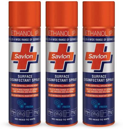 Savlon Surface Disinfectant Spray Sanitizer, Germ Protection on Surface (170 g/ 230 ml)