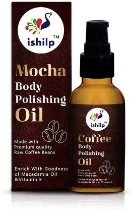 iShilp Mocha Body polishing oil enriched with high grade Coffee beans