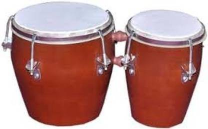 AMROHA ENTERPRISES DRFR24 Wooden Bongo04 Wooden Bongo