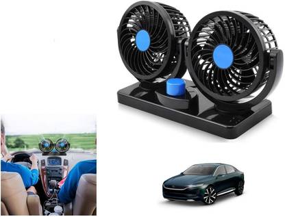 KOZDIKO 12V 360 DEGREE ROTATABLE FOR TATA EVISION Car Interior Fan
