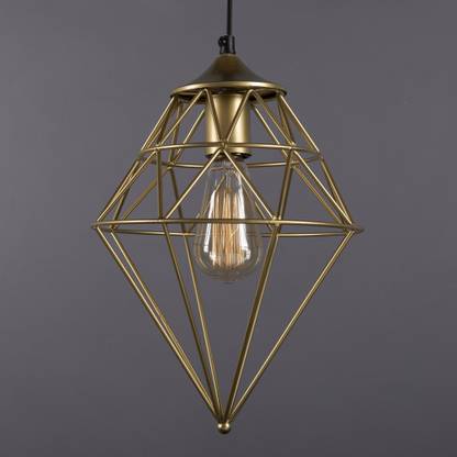 Homesake Golden Vintage Edison Filament hanging classic Gem , E27 hanging ceiling light for LED/filament bulb, decorative urban retro lighting Pendant Lamp Ceiling Lamp