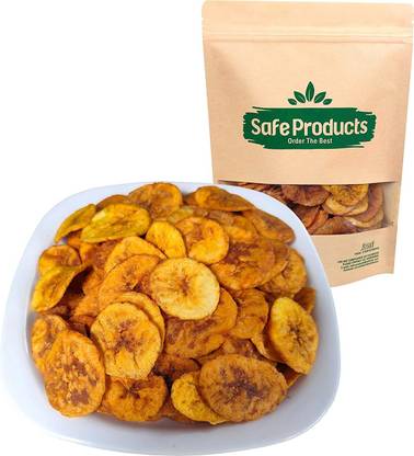 Safe Products Sweet Banana Chips 325 gm Chips
