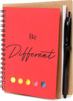 Max Xchange Tri - Fold Classy Memo A6 Notebook Ruled 160 Pages