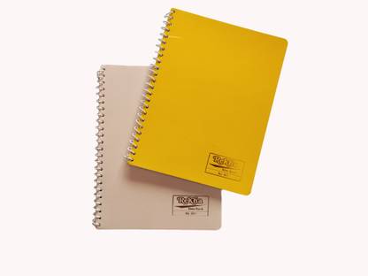 rekha binders Handmade B5 Notebook NOT Rulled (PLAN) 180 Pages