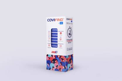 CoviFind Rapid Antigen Test Kit- ICMR Approved Covid Test Kit for Home Use (Pack of 10) Antigen Self Test Kit