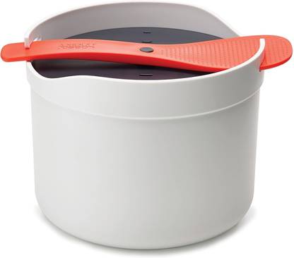 AVMART Microwave Portable Rice, Oats, Poha, Quinov, Grain Cooker Pot Electric Rice Cooker with Steaming Feature