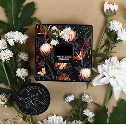 BUJANA'S BB Cream Air Cushion Foundation Korean Mushroom Head CC Cream Concealer Whitening Cosmetic Waterproof Brighten Face Base Tone Foundation