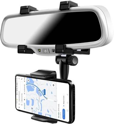 XITARA Car Rearview Mirror Holder Phone Bracket Car Phone Holder 360 Rotation for Universal Cell Phone Holder Stand Base Vehicle Rear View Mirror Phone Holder Mount Universal Smartphone Mobile Holder