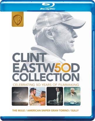 Clint Eastwood 4-Film Collection: The Mule + American Sniper + Gran Torino + Sully (4-Disc Box Set)