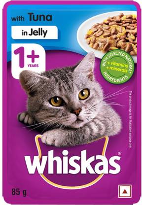 Whiskas (1+ Years) Tuna 80 g Wet Adult Cat Food