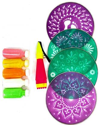 KHUSHA CREATIONS KCD-121 Rangoli Stencil