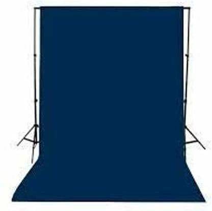 SIAMART 6x9 FT Navy Blue Polyster Lekera Backdrop Photo Light Studio Photography Backgaround ( Stand Not Included ) Reflector