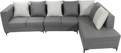 Urban Daily Pastel LHS L-Shape Fabric 6 Seater Sofa