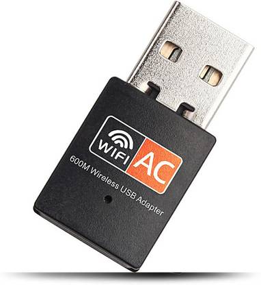 Trustify USB WiFi Adapter for PC (Realtek RTL8811) Wireless Network Adapter for Desktop - Nano Size WiFi Dongle Compatible with Windows 10/7/8/8.1/XP/ Mac OS 10.9-10 USB Adapter