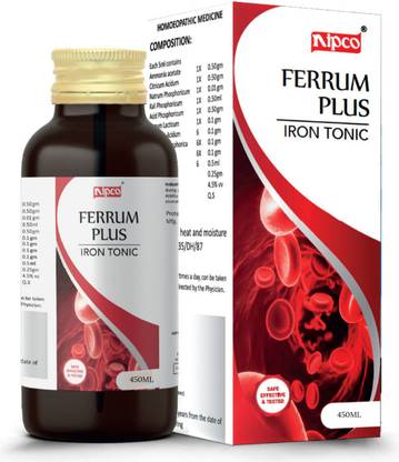 NIPCO HOMEOTRADE FERRUM PLUS(Iron Tonic) 450ML