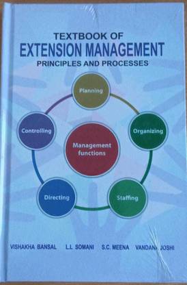 Text book of Extension Management Principales and Processes