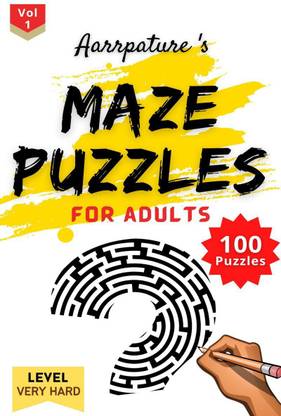 Maze Puzzles For Adults [ Very Hard ] Level