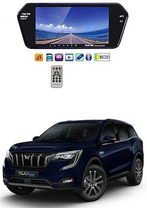 MATIES 7 Inch 16:9 TFT LED Car Rearview Monitor Mirror with Touch Button For XUV 700 Universal For All Models Car Stereo