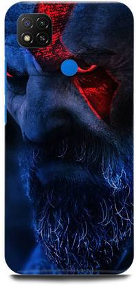 FRONK Back Cover for Poco C31, MZB0A0MIN, GOD, OF, WAR, GAME, KRATOS