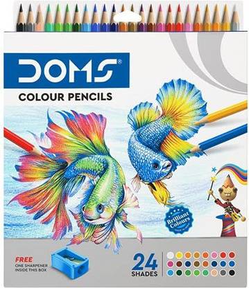 DOMS NA round Shaped Color Pencils