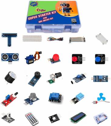 Quad Store Super Starter Kit compatible with BBC Microbit (without Micro bit) Electronic Components Electronic Hobby Kit