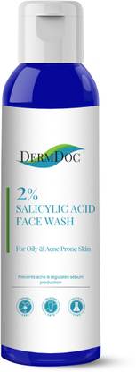DermDoc 2% Salicylic Acid  For Oily and Acne Prone Skin Type (120 ml) Face Wash
