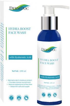 DermDoc Hydra Boost  with Hyaluronic Acid (200 ml) Face Wash