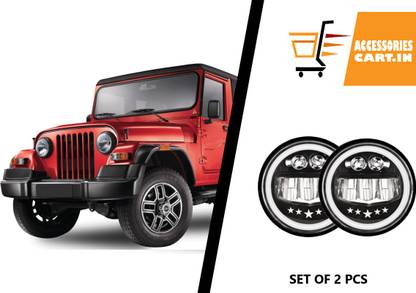 Accessories cart LED Fog Light for Mahindra Thar