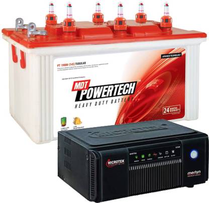 POWER TECH 24 Months Warranty Tubular Inverter Battery