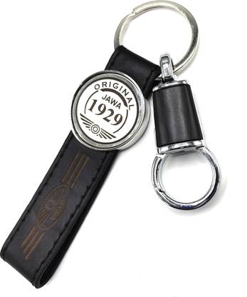 jdp Leather Keychain for Jawa Bike with Hook. Jawa Bike Keychain Leather Keychain . Key Chain