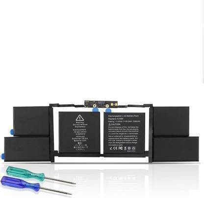 dprui Laptop Battery Compatible with A1953 A1990 Battery Replacement for MacBook Pro 15" Mid 2018 2019 EMC 3215 EMC 3359 Touch Bar MV902LL/A MV912LL/A MV922LL/A MV932LL/A MV942LL/A MV952LL/A MV962LL/A MV972LL/A MV902B/A MR962LL/A 6 Cell Laptop Battery