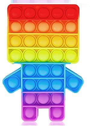 FRABJOUS SALES pop its Fidget Toys, pop it Fidget Toy Set | pop its Fidget Toys, Fidget Toys pop it Rainbow, pop it Toy, | poppit Fidget Toy, Rainbow pop it, Push pop Bubble Fidget Toy (Minecraft) (Multicolor)