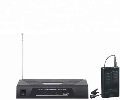 AUDIO ZONE Dexter VHF Series Wireless Microphone (10 Meter Range) Tie Clip / Lapel / Collar Microphone