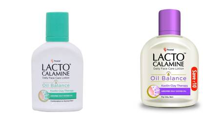 Lacto Calamine Lotion for Combination (60 ml) And Lotion for Oily (60 ml)
