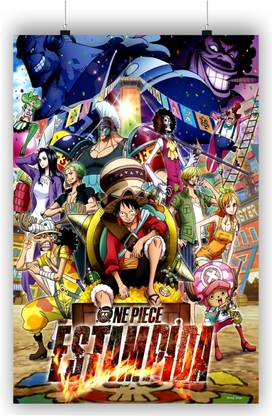 STAMPEDE Luffy Zoro Nami The Straw Hat Pirates Paper Print