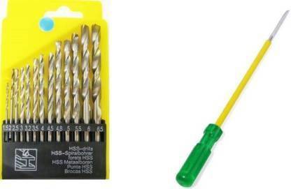 Airfit 13pcs drill bit set combination with ling screwdriver tool kit Power & Hand Tool Kit
