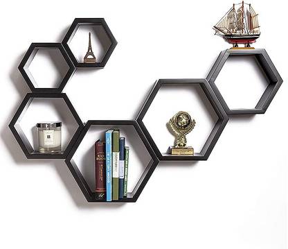 TechHark MDF (Medium Density Fiber) Wall Shelf