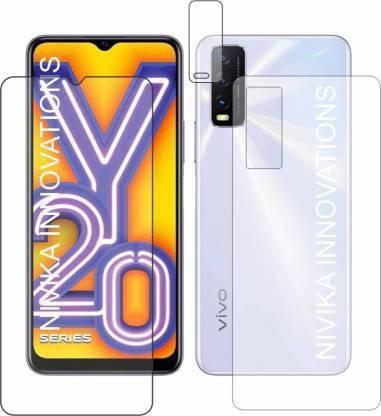 PONDRIK Front and Back Screen Guard for VIVO Y20